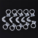 10pcs Pigment Tattoo Ink Cup Ring Holder Permanent Microblading Eyebrow Makeu ME