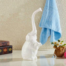 Elephant Toilet Brush,Bathroom Soft Bristled Toilet Brush Detachable Elepha
