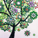 5D DIY Special-shaped Drill Diamond Painting Tree Spring Cross Stitch Kit