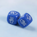 Drinking Game Dice Rock Paper Scissors Finger-Guessing Gambling 6-Side 20MmToy3c