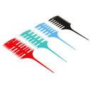 2-Way Weaving & Sectioning Foiling Comb Set (4-Packs) For Hair Coloring,