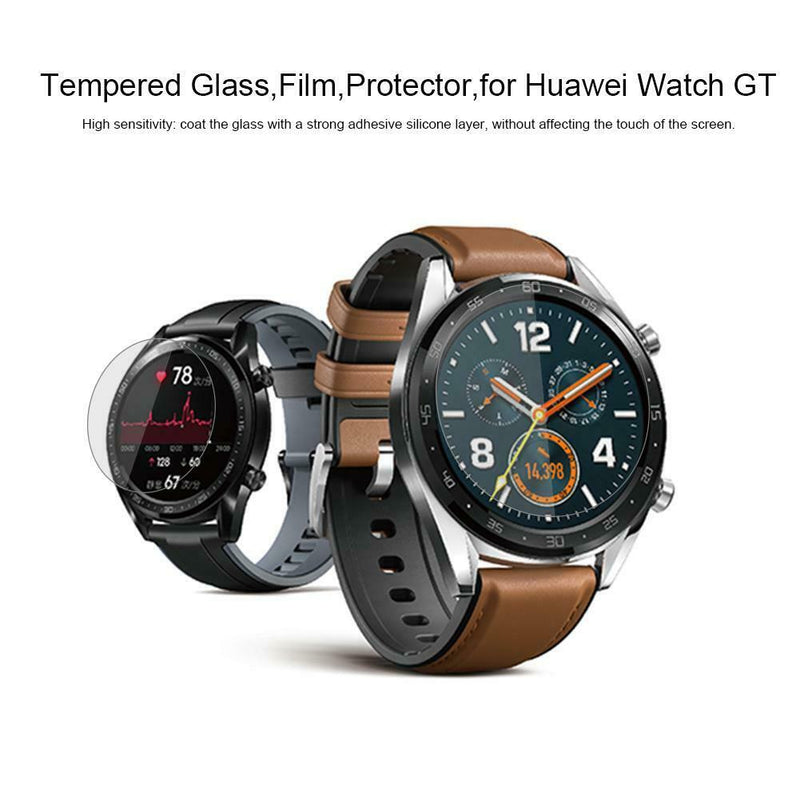 2pcs 9H Screen Protector Tempered Glass Protective Film for Huawei Watch GT