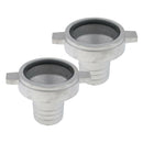 2x Gasoline Pump Accessories 3'' to 2'' Inlet & Outlet Pipe Joints Connector