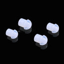 5X(20pcs Silicone In-Ear Earbuds Mushroom Eartip Ear Bud For Radio Earpiec R3Y7)