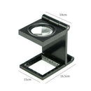 8X 22mm Folding Magnifier Jewelry Tool For Textile Loupe Acrylic With Scale
