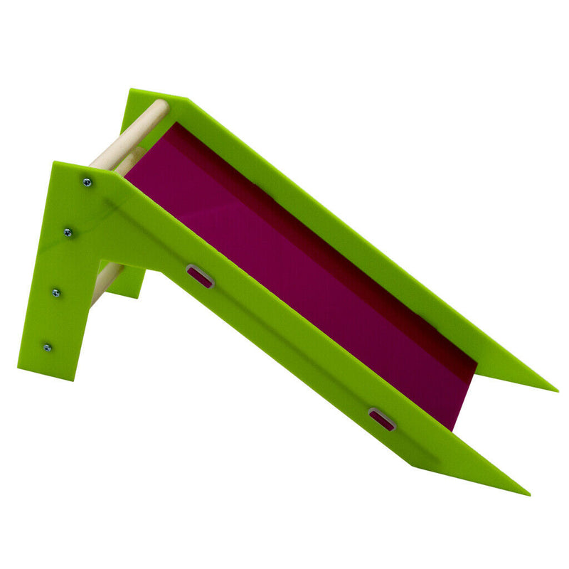 Bird Parrot Macaw Cockatoo Training Crawling Ladder, Educational Skill Sliding