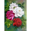 5D DIY Full Drill Diamond Painting Flowers Cross Stitch Embroidery (07)