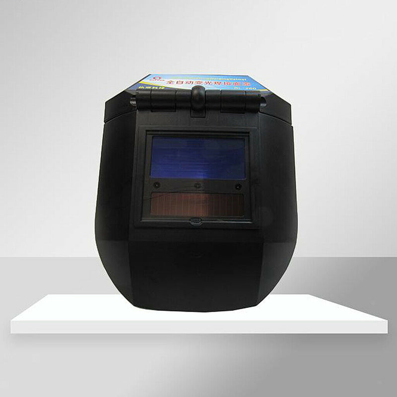 Huge Viewing Welding Helmet True Color, Solar Powered Auto-darkening Welding