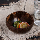 Natural Coconut Shell Bowl Soup Salad Noodle Rice Bowl Wooden Fruit Bowls LS BX