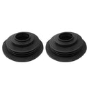 2x Headlight Rubber Dust Covers for HID LED Conversion Kit C6 Bulb Seal Cap