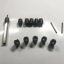 13 Pcs Spot Welding Drill Double Sided Rotary Spot Weld Cutter Drill Bit To