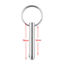 Quick Release Spring Pin Marine Grade For Various Ship Building Stainless Steel