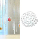 Acrylic Crystal Garland Strand Chain Hanging Diamond Bead/tree Decor