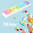 7 Days Weekly Pills Box Tablet Holder Storage Case Medicine Drug Container