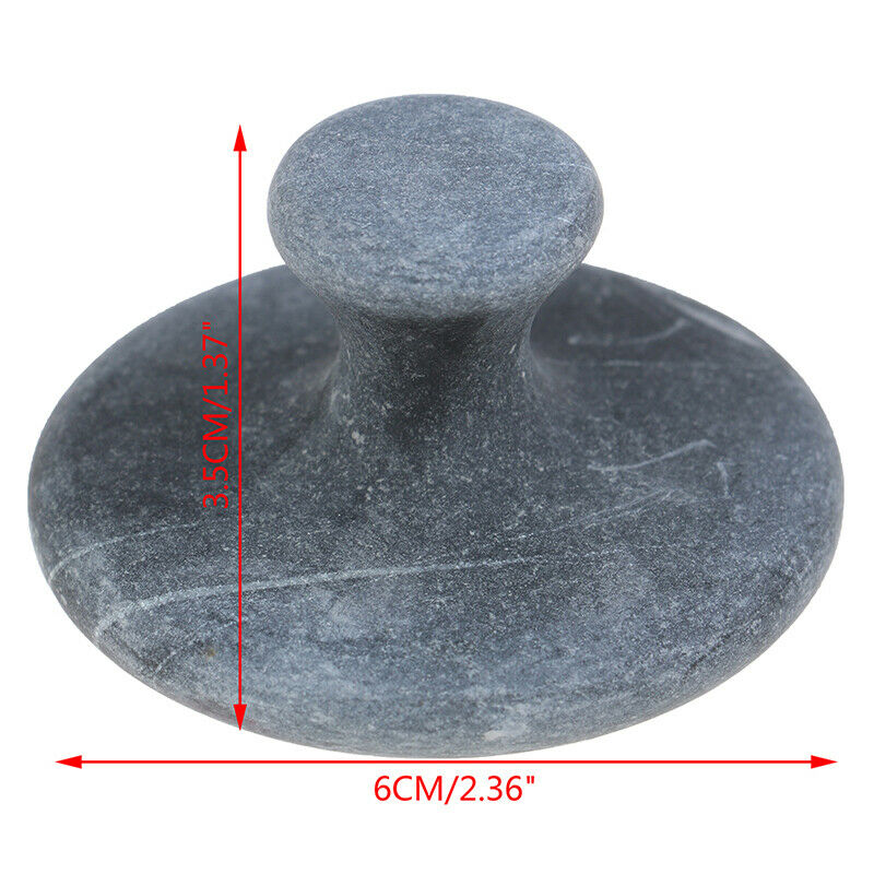 Black Gua Sha stone Natural Black Ore Stone Gua Sha Massage Tool Relaxation t Kw