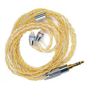 Replacement Audio Cable Cord for KZ-ZST/ZS10/AS10/BA10/ES4/ZSR Headphone - 120cm