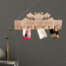 1pc Wooden EID Mubarak Ramadan Kareem Party Mdf Chalkboard Hanging Decoration