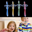 Silicone Kids Teether Training Toothbrushes  Infant Newborn Brush Tool CXf