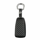 1 Matte Carbon Fiber Look Smart Car Key Case Holder Protector For Audi Accessory