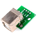 2 X Usb Type B Female Socket Breakout Board 2.54Mm Pitch Adapter Connector S7R7