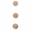 Wooden balls without bore diameter 15 mm, 15 pieces