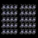 40pcs Translucent Lighter Display Stand Clear Acrylic Holder Bracket lighter