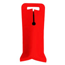 Red Thick Wine Bottle Carrier Bag Cooler for Picnic Beach Airplane Travel