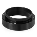 Coffee Powder Tool Anti-drop Dosing Ring for Brewing Bowl (Black 58mm) A