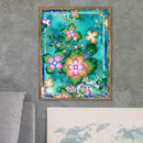 5D DIY Full Drill Diamond Painting Cross Stitch Embroidery Kit (Flower04)