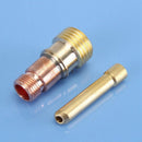 11Pcs Tig Welding Torch Stubby Gas Lens Pyrex Cup Accessories Kit Tools For