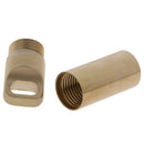 Aluminium Alloy Multifunctional Brass Seal Waterproof Medicine Pill Box Case FT