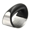 Stainless steel manual garlic press crusher squeezer masher home kitchen tool 3C