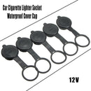 5* Universal Car Auto Plastic Lighter Socket Cover Cap High Quality Accesories