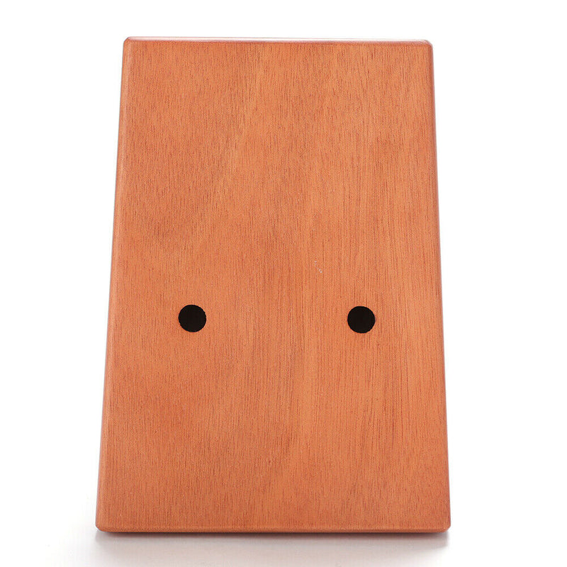 17-Key Thumb Finger Piano African Sanza Mbira Mahogany Wood Kalimba (Moire) A