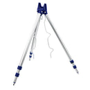 Portable Adjustable Aluminium Alloy ABS Fishing Rod Holder Rack Stand Tripod