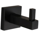 Wall Hooks,Modern Pure Black Design Wall Mounted Stainless Steel Wall Hooks