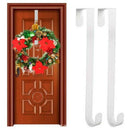 2PCS Metal Wreath Hanger over the Door Hooks Christmas Garland Holders Seas