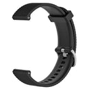 Silicone Adjustable 18mm Watchband Wrist Strap for Ticwacth C2 (Black)