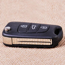 2 fit for KIA K5 K2 Sportage Hyundai i20 3-Button Flip Remote FOB Key Case Shell