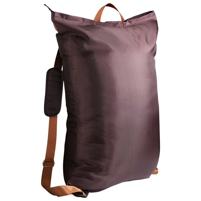 Large Laundry Bag 24 inch X34 inch with Zipper, College Laundry Backpack wi J4O1