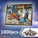 1000pcs DIY Kids Car Picture Puzzles Educational Learning Assembling Toys