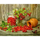 DIY Digital Painting By Numbers Kits Food Canvas Frameless Drawing Picture