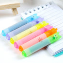 6x/set FLUORESCENT HIGHLIGHTER MARKER PENS Assorted Colours Office / School-Pack