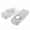 White Automatic Toothpaste Dispenser Family Toothbrush Holder set