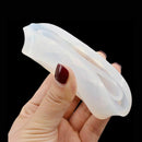 4PCS Silicone Mould Mold Round for Curve Bangle Bracelet Jewelry Making DIY X9P7