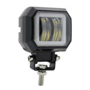 Motorcycle Waterproof Angel Eyes LED Spotlights Headlight Light Square