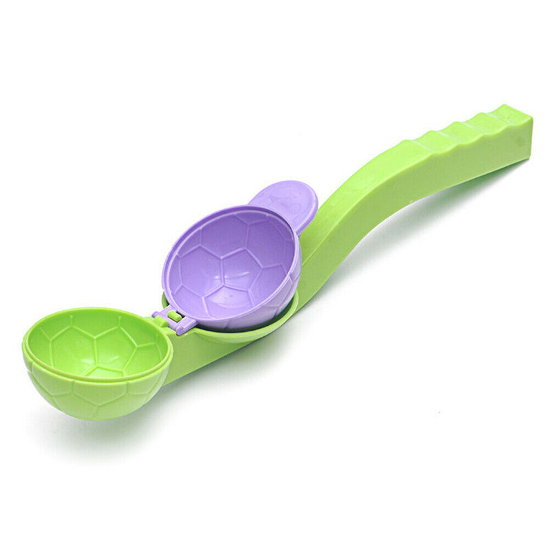 Football Snowball Maker Clip Kids Outdoor Sand Snow Ball Mold Toys Random