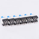20pcs 7*7mm PCB 6 Pin Push Tactile Power Micro Switch Self Lock On/Off 2018 M&E