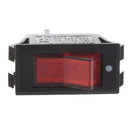 10 Pcs x Red Neon Light Lamp On/Off SPST Boat Rocker Switch 15A/250V 20A/12 M3B7