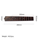 Rosewood 18 Fret Fretboard with Dot Inlay for 24'' Ukulele Hawaii Guitar
